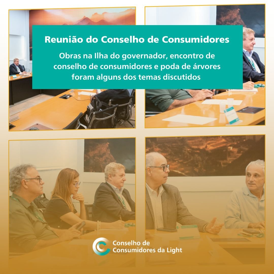 Reunião conselho de consumidores