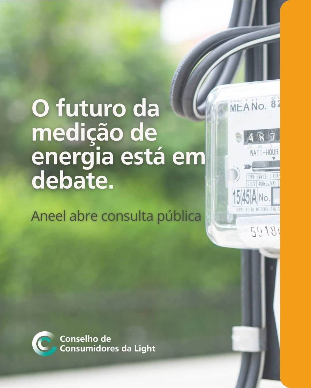 medição de energia